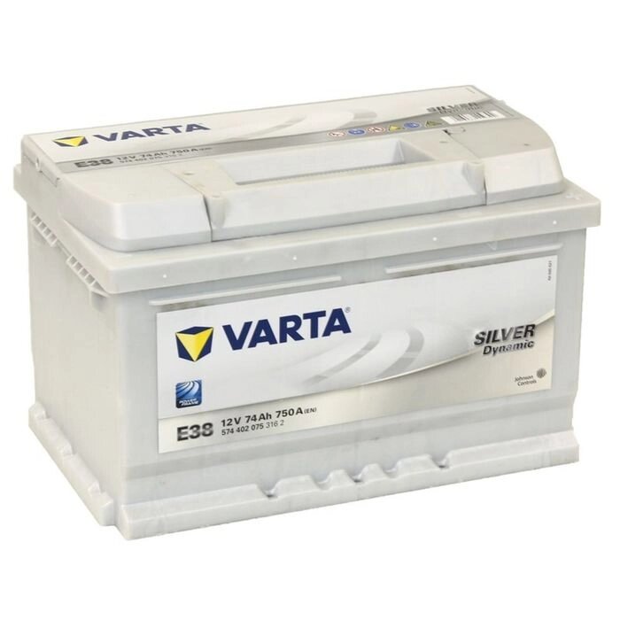 Аккумуляторная батарея Varta 74 Ач, обратная полярность Silver Dynamic 574 402 075 от компании Интернет-гипермаркет «MALL24» - фото 1