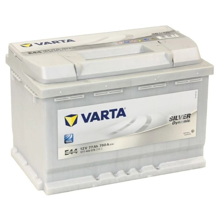 Аккумуляторная батарея Varta 77 Ач, обратная полярность Silver Dynamic 577 400 078 от компании Интернет-гипермаркет «MALL24» - фото 1