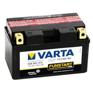 Аккумуляторная батарея Varta 8 Ач Moto AGM 508 901 015 (YTZ10S-BS)