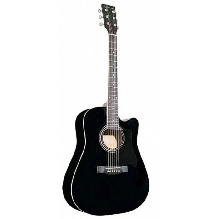 Акустическая гитара Caraya F601-BK от компании Интернет-гипермаркет «MALL24» - фото 1