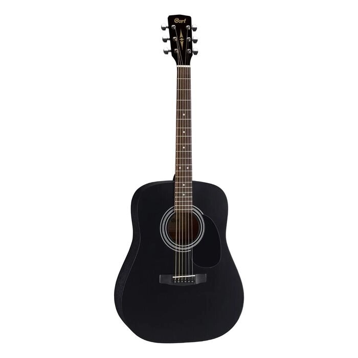 Акустическая гитара Cort AD810-BKS Standard Series  черная от компании Интернет-гипермаркет «MALL24» - фото 1