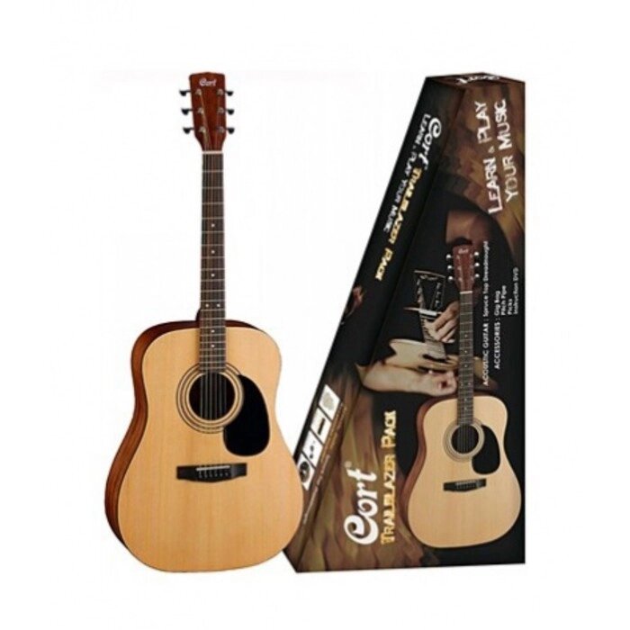 Акустическая гитара CORT CAP-810-OP Trailblazer + аксессуары от компании Интернет-гипермаркет «MALL24» - фото 1
