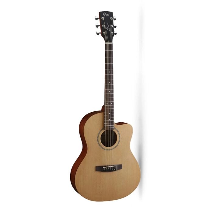 Акустическая гитара Cort JADE1-OP Jade Series  с вырезом, цвет натуральный от компании Интернет-гипермаркет «MALL24» - фото 1