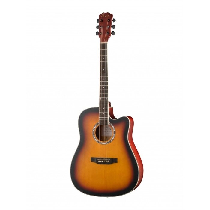 Акустическая гитара Foix FFG-2041C-SB, санберст от компании Интернет-гипермаркет «MALL24» - фото 1