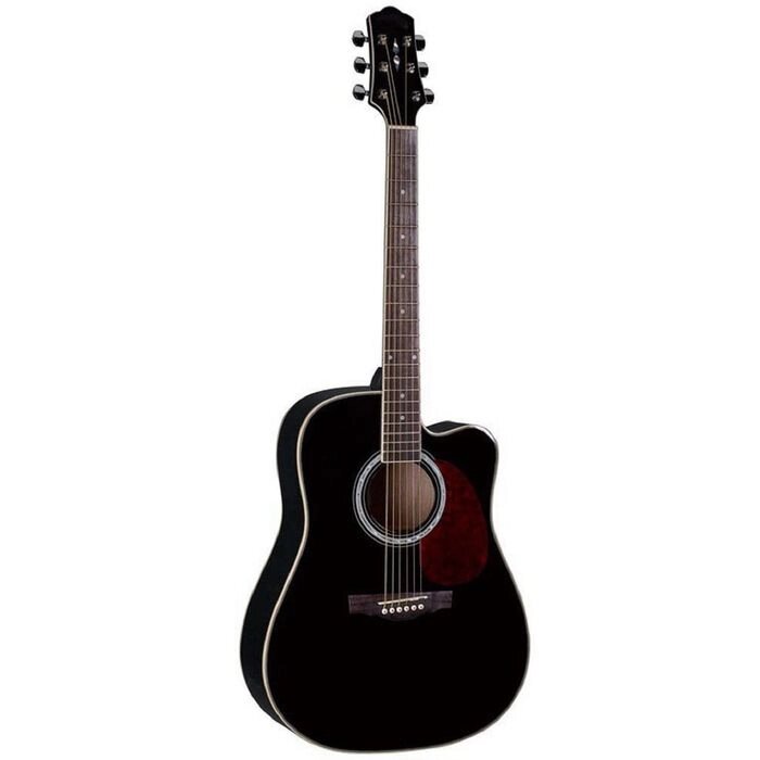 Акустическая гитара Naranda DG220CBK с вырезом от компании Интернет-гипермаркет «MALL24» - фото 1
