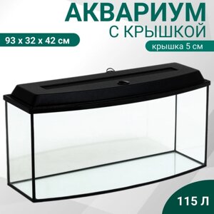 Аквариум телевизор 930*320*420 мм, с крышкой (Е14) 115 л