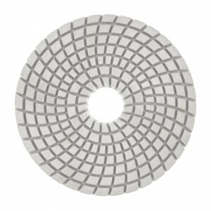 Алмазный гибкий шлифовальный круг, d=100 мм, P400, мокрое шлифование, 5 шт.