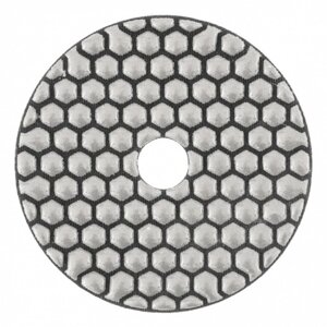 Алмазный гибкий шлифовальный круг Matrix, d=100 мм, P100, сухое шлифование, 5 шт.