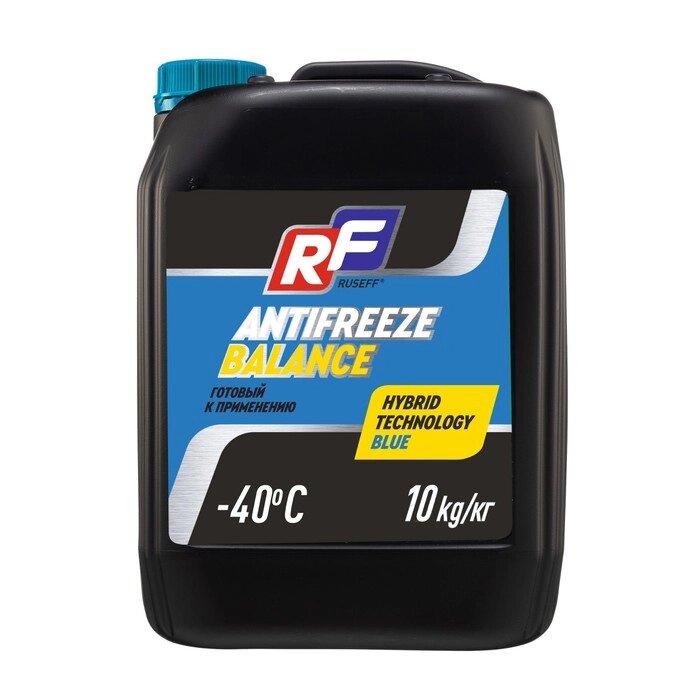 Антифриз ANTIFREEZE Balance RUSEFF, синий, 10 кг 17475N от компании Интернет-гипермаркет «MALL24» - фото 1