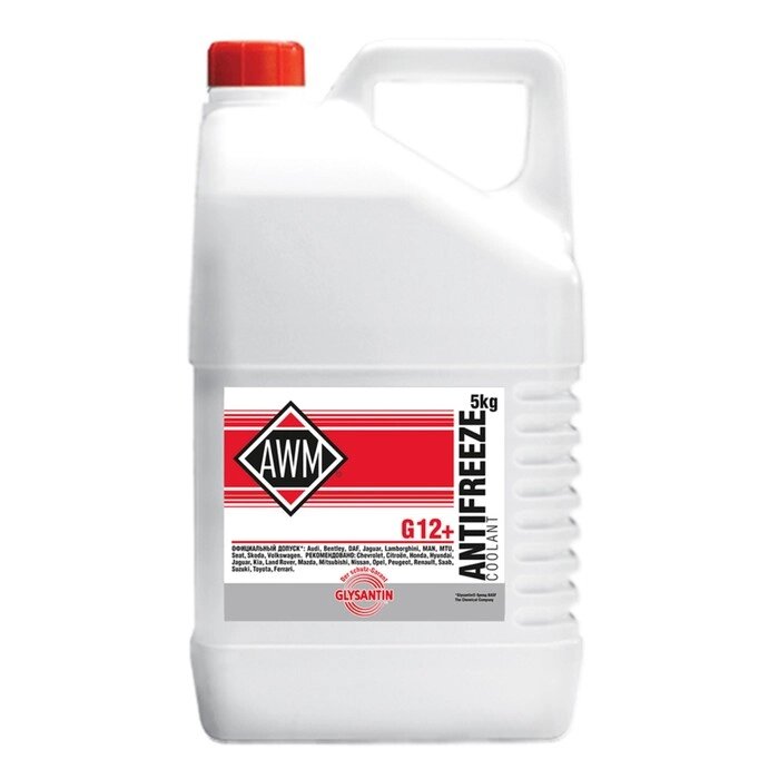 Антифриз AWM12+/ Glysantin BASF G 30 Ready Mix, 5 кг от компании Интернет-гипермаркет «MALL24» - фото 1