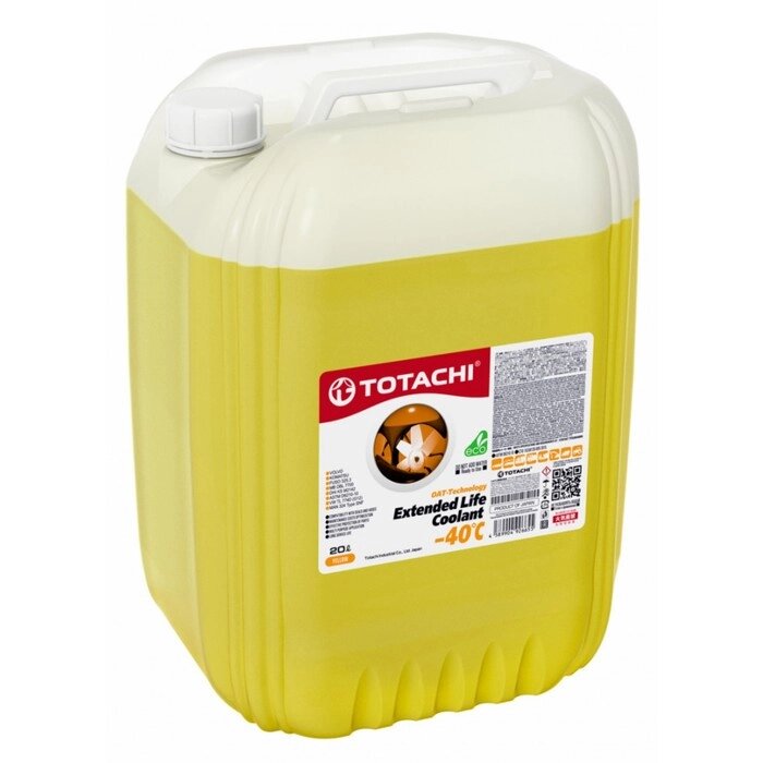 Антифриз TOTACHI EXTENDED LIFE COOLANT Yellow, -40C, 20 л от компании Интернет-гипермаркет «MALL24» - фото 1