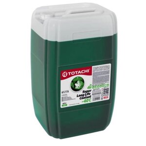 Антифриз totachi SUPER LLC green,40 C, 20 л