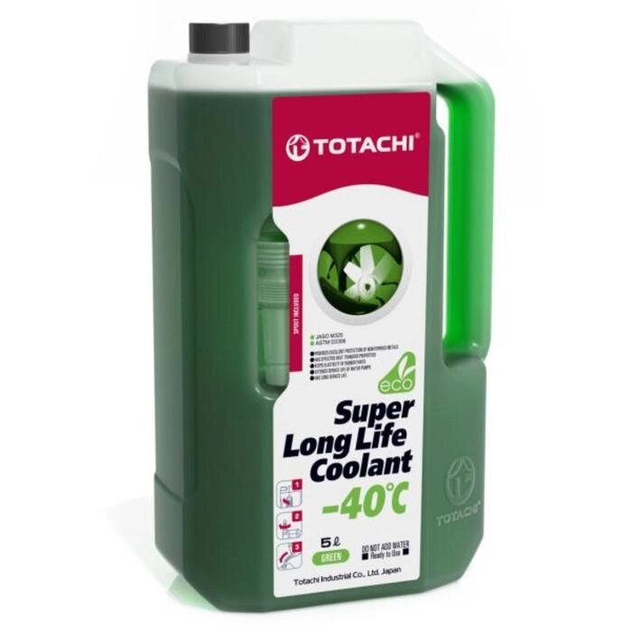 Антифриз TOTACHI SUPER LLC Green, -40 C, 5 л от компании Интернет-гипермаркет «MALL24» - фото 1