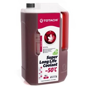 Антифриз totachi SUPER LLC red,50 C, 5 л