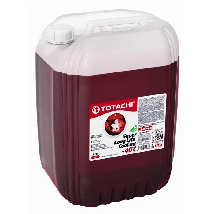 Антифриз TOTACHI SUPER LONG LIFE COOLANT Red, -40C, 20 л от компании Интернет-гипермаркет «MALL24» - фото 1