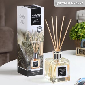 Ароматический диффузор для дома Areon Sticks, 150 мл, "Black Crystal"