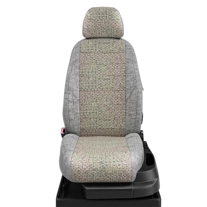 Авточехлы для Datsun Ondo с 2014-н. в. седан, спинка и сиденье единые, 5 подголовников (без AIR-Bag передние сиденья). от компании Интернет-гипермаркет «MALL24» - фото 1