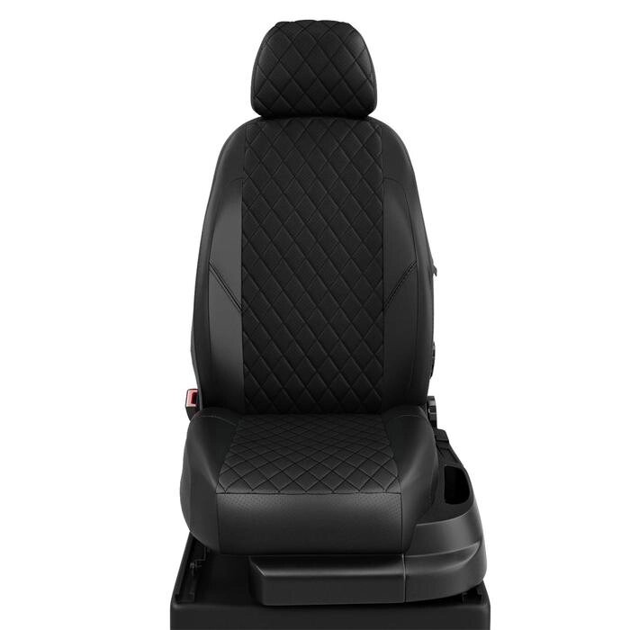 Авточехлы для Datsun Ondo с 2014-н. в. седан Задние спинка и сиденье 40/60, 5 подголовников (AIR-Bag передние сиденья). от компании Интернет-гипермаркет «MALL24» - фото 1