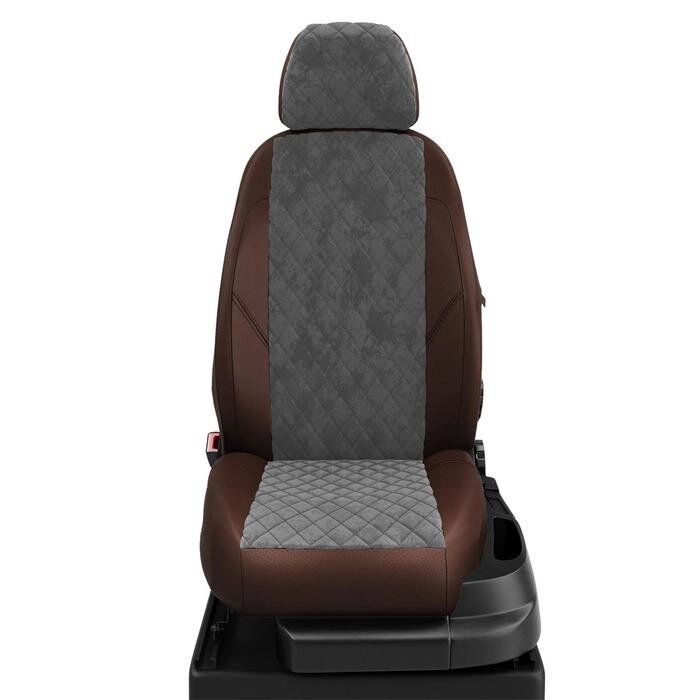 Авточехлы для Mazda 6 с 2018-н. в. седан (кроме MPS). Задние спинка 40/60, сиденье единое. Задний подлокотник от компании Интернет-гипермаркет «MALL24» - фото 1