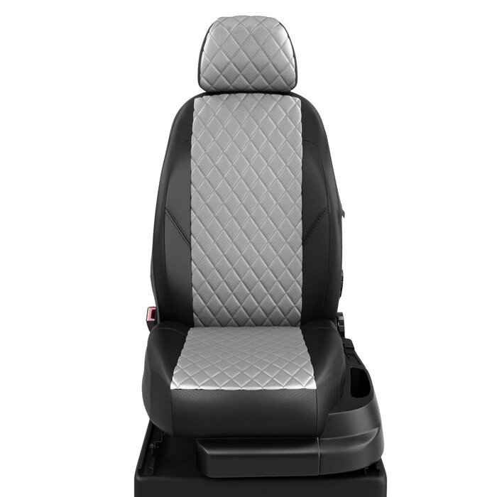 Авточехлы для Nissan Terrano 3 с 2017-н. в. джип Рестайлинг 2. Задняя спинка 40 на 60, сиденье единое, 5-подголовников. от компании Интернет-гипермаркет «MALL24» - фото 1