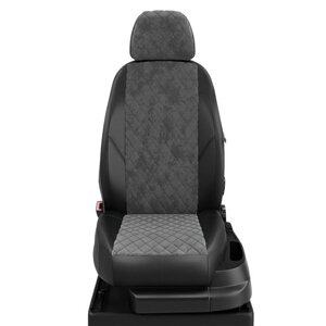 Авточехлы для Nissan X-trail NEW с 2015-н. в. джип Т-32 Задние спинка и сиденье 40/60. Задний подлокотник, 5
