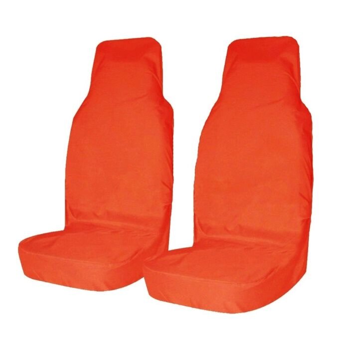 Авточехол грязезащитный Tplus на передние сиденья, 2 шт., оранжевый, оксфорд 240, T001287 от компании Интернет-гипермаркет «MALL24» - фото 1