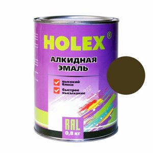 Автоэмаль Holex 303, алкидная, защитная, 0,8 кг