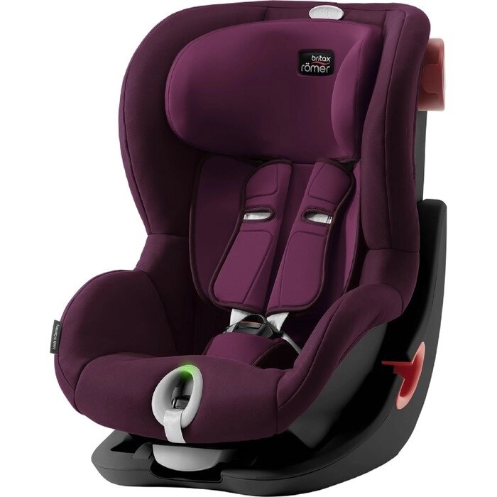 Автокресло Britax Römer King II LS Black Series, группа 1 (9-18 кг), цвет burgundy red от компании Интернет-гипермаркет «MALL24» - фото 1