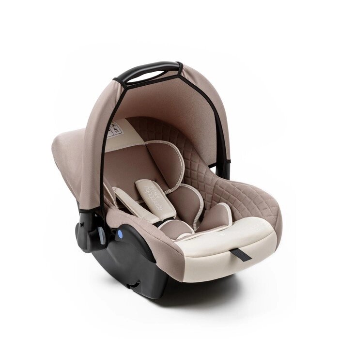 Автокресло детское AmaroBaby Baby comfort, группа 0+, бежевый от компании Интернет-гипермаркет «MALL24» - фото 1