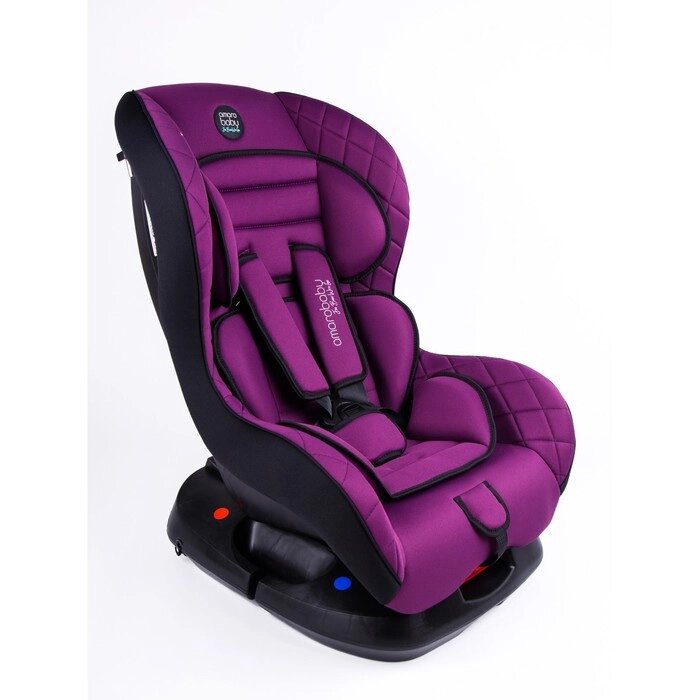 Автокресло детское AmaroBaby Safety, группа 0+/I, цвет фиолетовый от компании Интернет-гипермаркет «MALL24» - фото 1