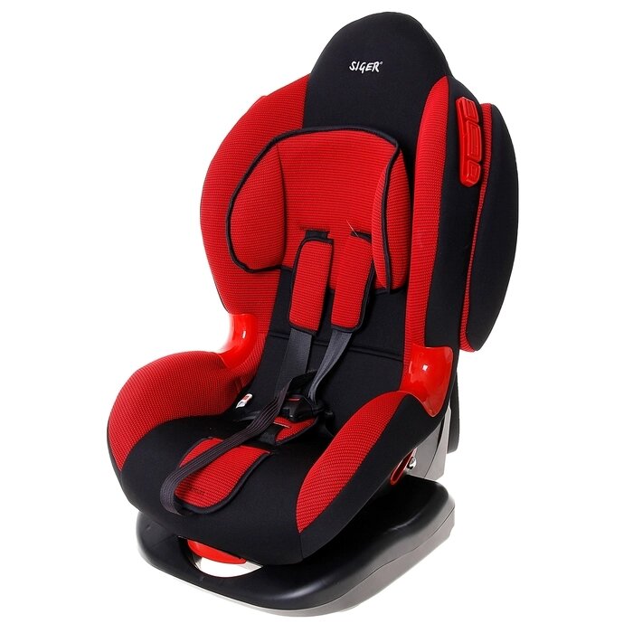 Автокресло "Кокон Isofix", группа 1-2, цвет красный от компании Интернет-гипермаркет «MALL24» - фото 1