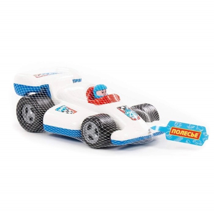 Автомобиль "Формула" гоночный с пилотом (в сеточке) 10435 от компании Интернет-гипермаркет «MALL24» - фото 1