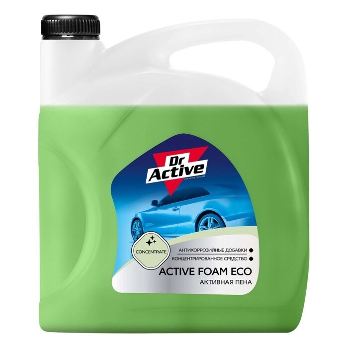 Автошампунь бесконтактный Sintec Dr. Activ Активная пена Active Foam Eco, 5,8 л от компании Интернет-гипермаркет «MALL24» - фото 1