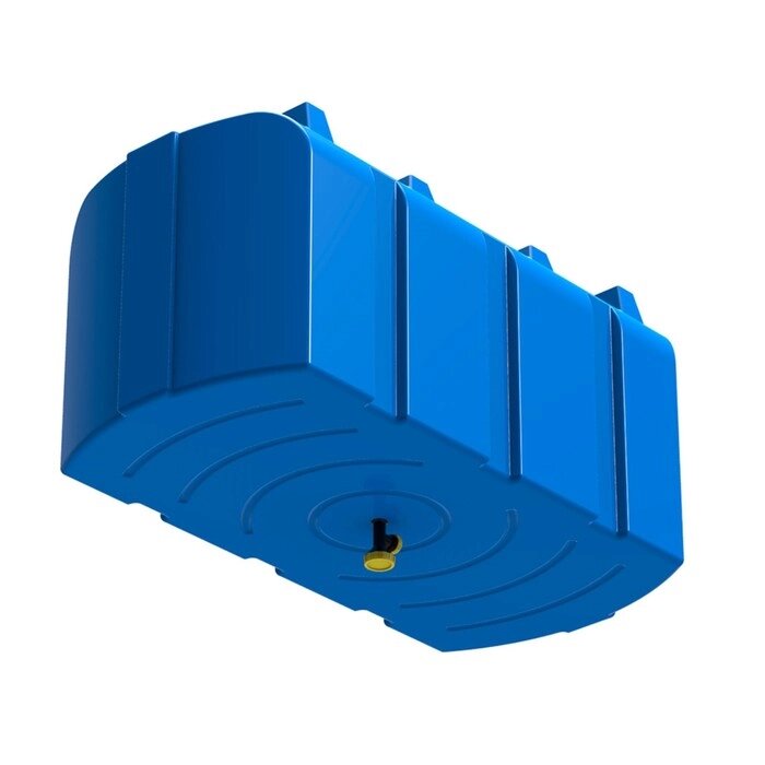 Бак для душа серии "R" 300 л  синий  с лейкой с подогревом, 1235х60х72 см от компании Интернет-гипермаркет «MALL24» - фото 1