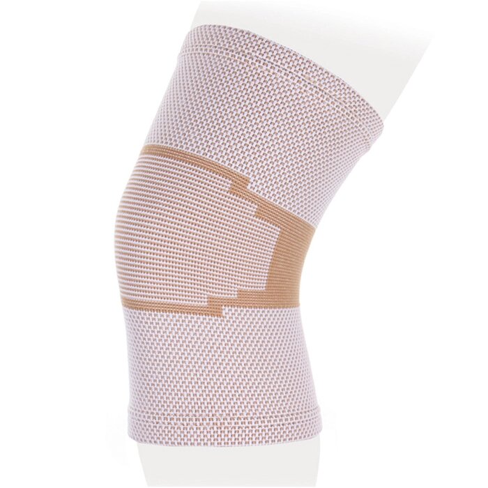 Бандаж эластичный на коленный сустав Ttoman KS-E, цвет бежевый, размер L от компании Интернет-гипермаркет «MALL24» - фото 1