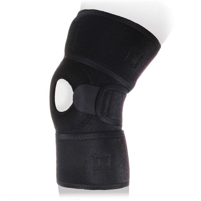 Бандаж разъемный на коленный сустав Ttoman KS-053, цвет чёрный, размер универсальный от компании Интернет-гипермаркет «MALL24» - фото 1