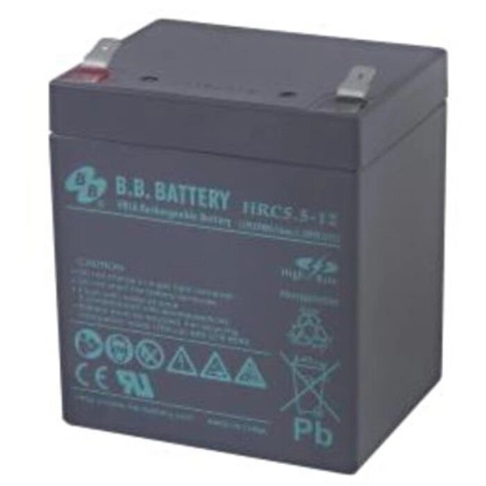 Батарея для ИБП BB HRC 5,5-12, 12 В, 5 Ач от компании Интернет-гипермаркет «MALL24» - фото 1