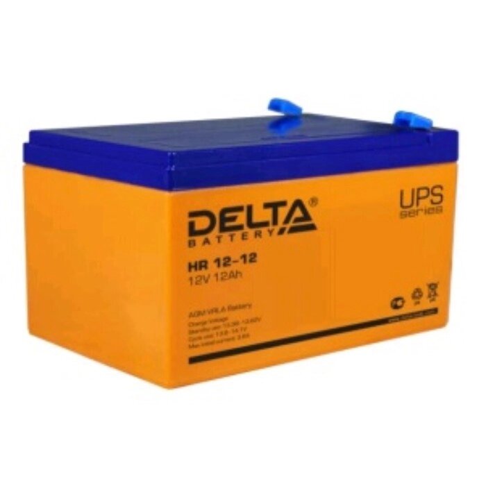Батарея для ИБП Delta HR 12-12, 12 В, 12 Ач от компании Интернет-гипермаркет «MALL24» - фото 1
