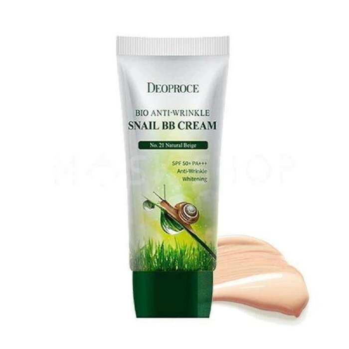 BB-крем Deoproce Bio Anti-wrinkle Snail, тон 21, 60 г от компании Интернет-гипермаркет «MALL24» - фото 1