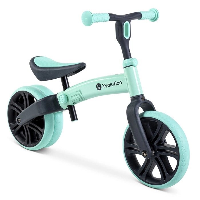 Беговел детский YVolution Velo Junior, цвет бирюзовый от компании Интернет-гипермаркет «MALL24» - фото 1