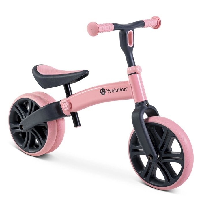 Беговел детский YVolution Velo Junior, цвет розовый от компании Интернет-гипермаркет «MALL24» - фото 1