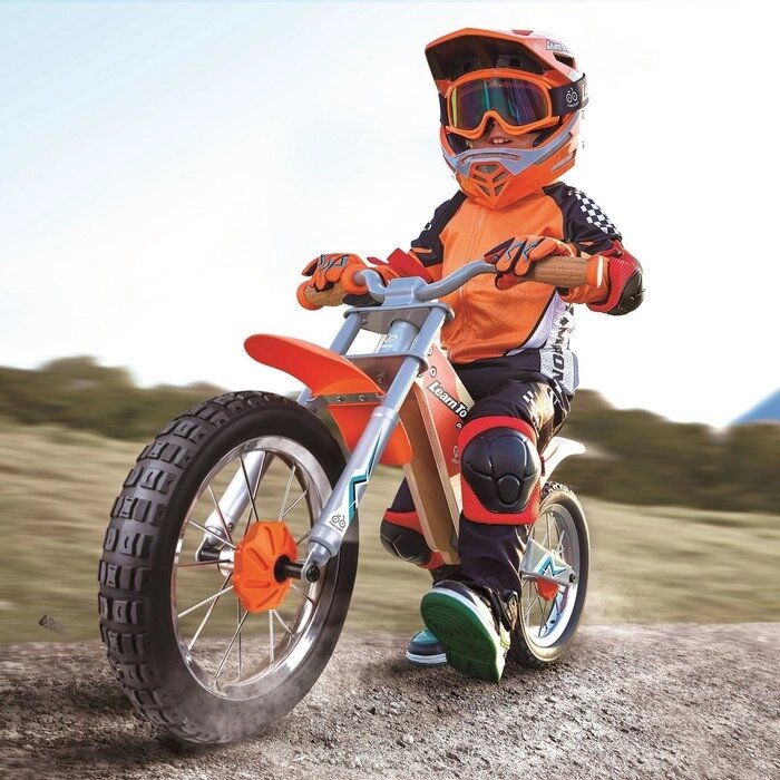 Беговел для детей, Hape learn to Ride, цвет оранжевый от компании Интернет-гипермаркет «MALL24» - фото 1