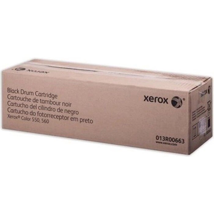 Блок фотобарабана Xerox 013R00663 черный ч/б:190000стр. для Colour 550/560/570/C60/C70 Xero   107629 от компании Интернет-гипермаркет «MALL24» - фото 1