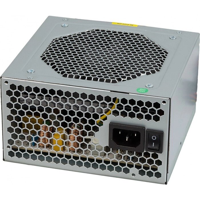 Блок питания Qdion ATX 650W Q-DION QD650-PNR 80+ 80+ (24+4+4pin) APFC 120mm fan 5xSATA от компании Интернет-гипермаркет «MALL24» - фото 1