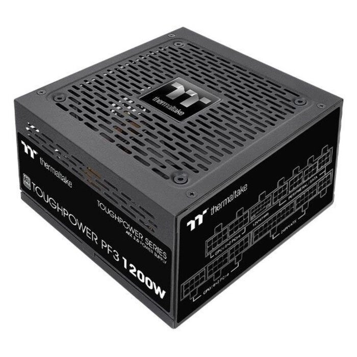 Блок питания Thermaltake ATX 1200W Toughpower PF3 Gen. 5 80+ platinum 24pin APFC 120mm fan c   106496 от компании Интернет-гипермаркет «MALL24» - фото 1