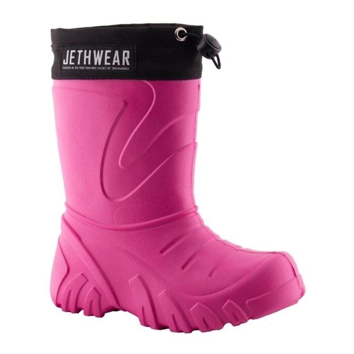 Ботинки детские Jethwear Kids, размер 34-35, розовый от компании Интернет-гипермаркет «MALL24» - фото 1