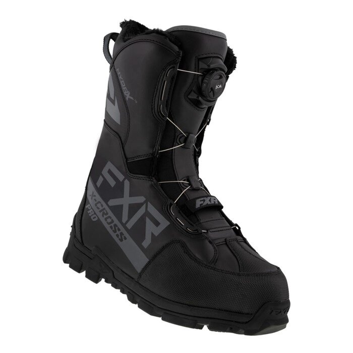 Ботинки FXR X-Cross Pro BOA, с утеплителем, черные, размер 41 от компании Интернет-гипермаркет «MALL24» - фото 1