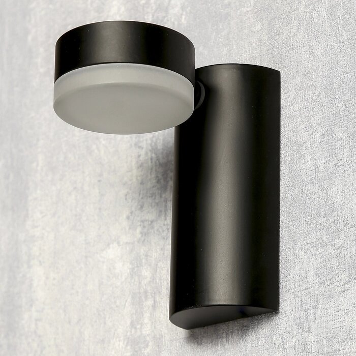 Бра светодиодное "Кустальо" 1 лампа 5W основание черный 6,5х11х12 см от компании Интернет-гипермаркет «MALL24» - фото 1