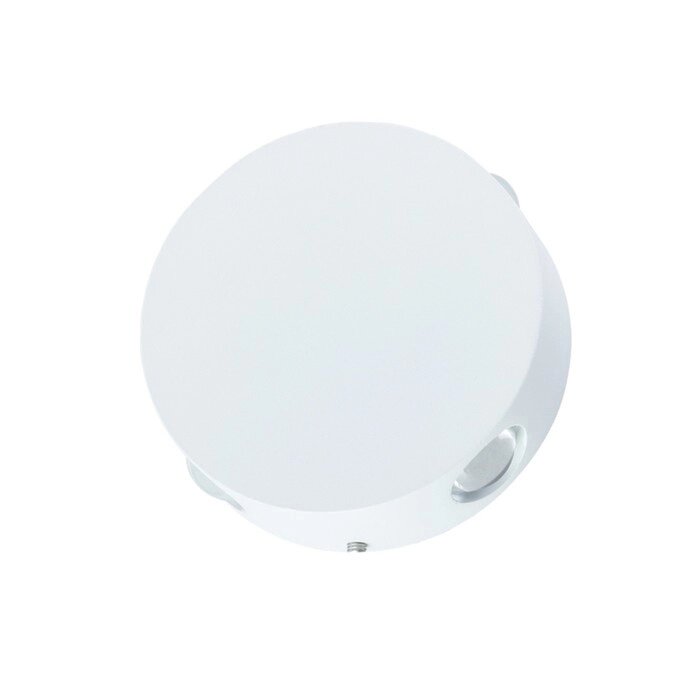 Бра TAMBURELLO, 4Вт LED, 3000К, 340лм, цвет белый от компании Интернет-гипермаркет «MALL24» - фото 1