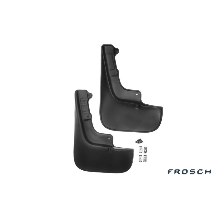 Брызговики передние Citroen Jumper 2007-2016/Peugeot Boxer 2006-2016 (с расшир. арок, ус-ка с подкрылками) от компании Интернет-гипермаркет «MALL24» - фото 1